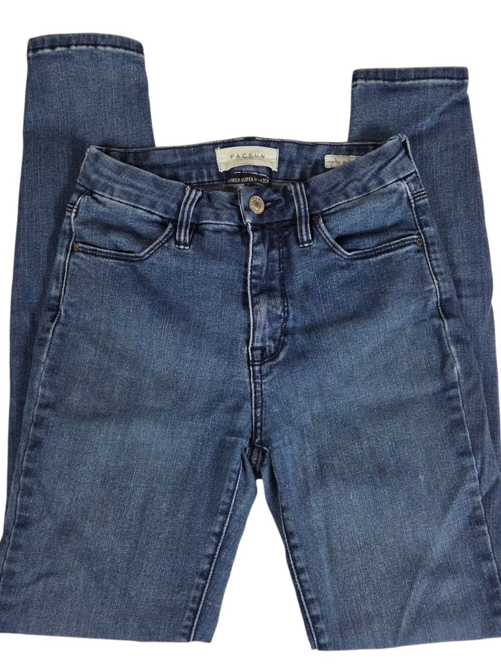 PacSun Push Up Denim Jeggings Juniors 23 -Power Super Stretch -Some Distressing